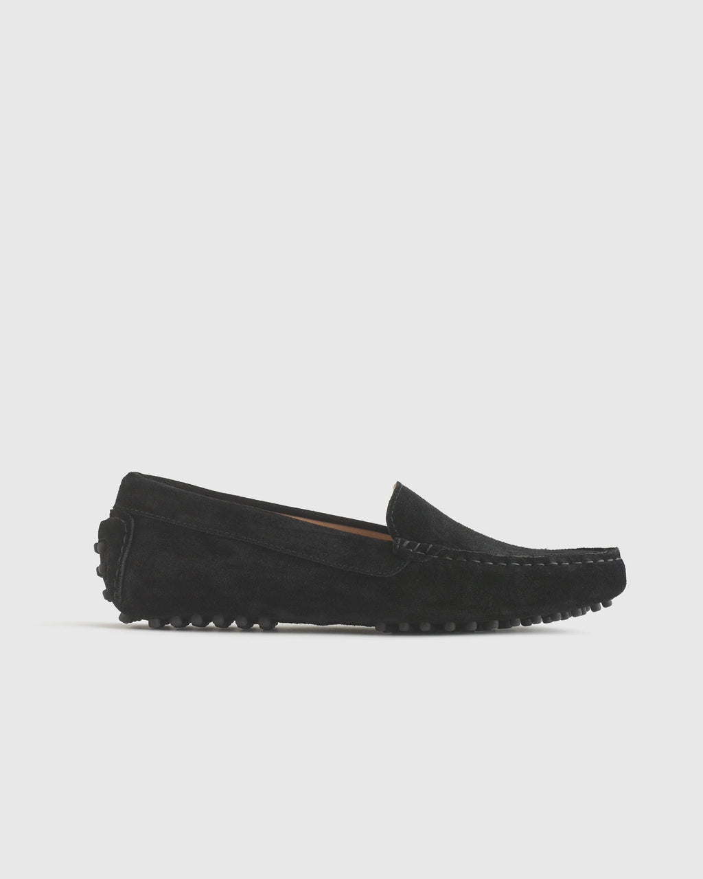 100% Suede Driver Loafer - 5 / Medium Brown