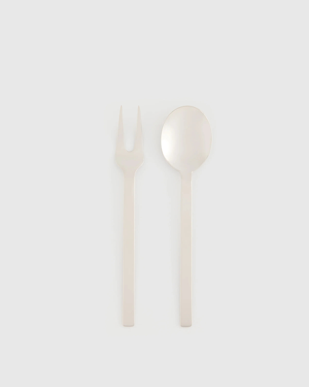 Stile 2-Pc Serving Utensil Set by Mepra - One Size / Polished Stainless Steel Main image