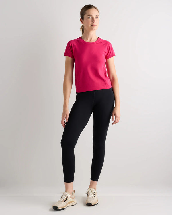 Seamless Waist-Length Tee - XS / Azul Blue