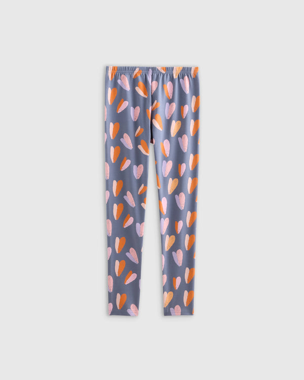 Organic Cotton Leggings - 2T / Red