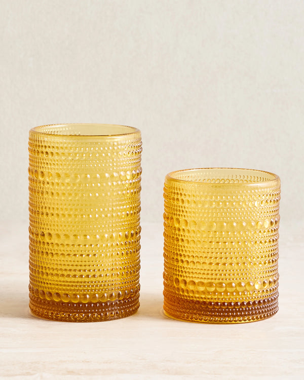 Jupiter Tall Glass Tumbler (Set of 6) - One Size / Fern Green