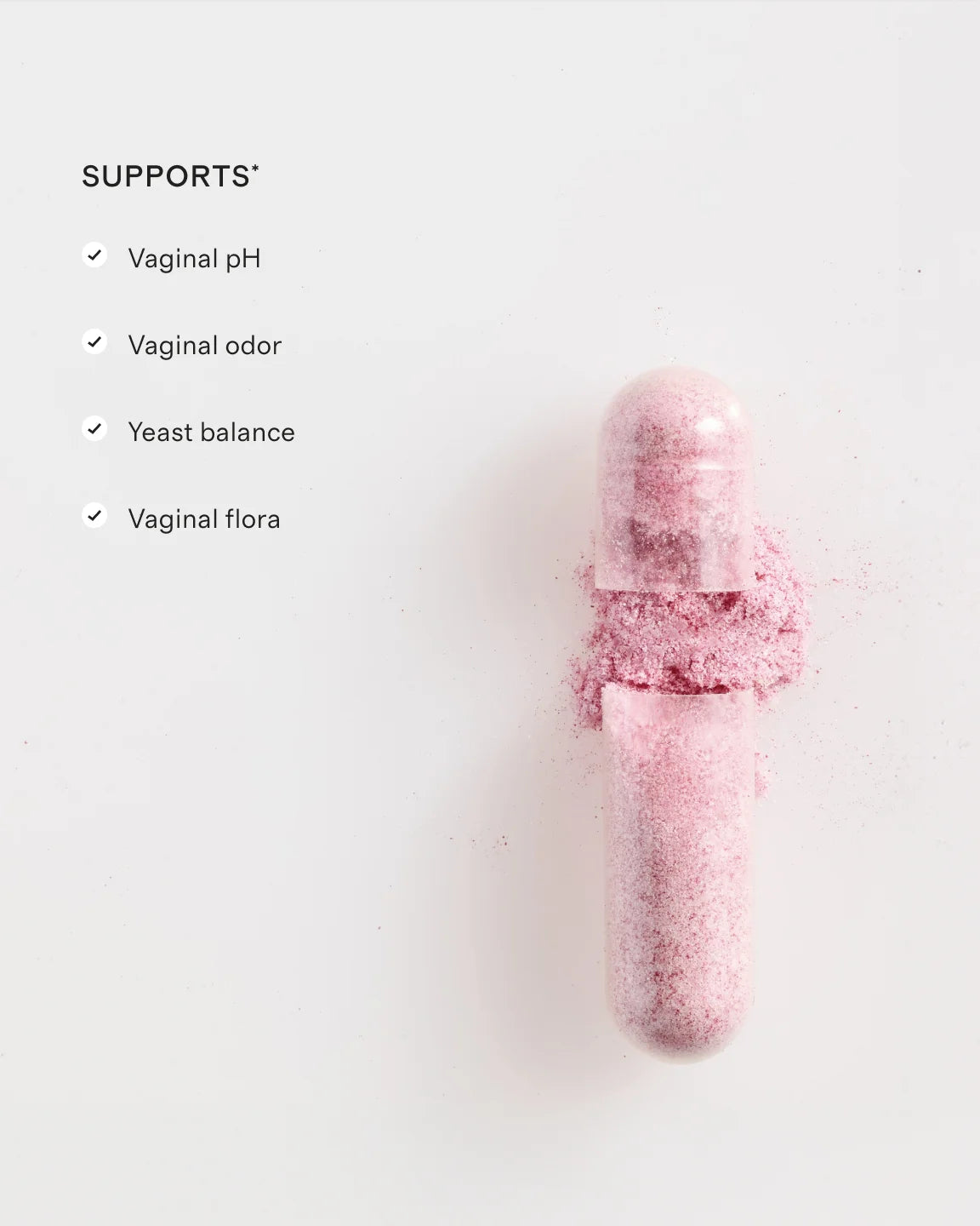 Women's Vaginal Probiotic - 60 Servings / No Color Secondary image