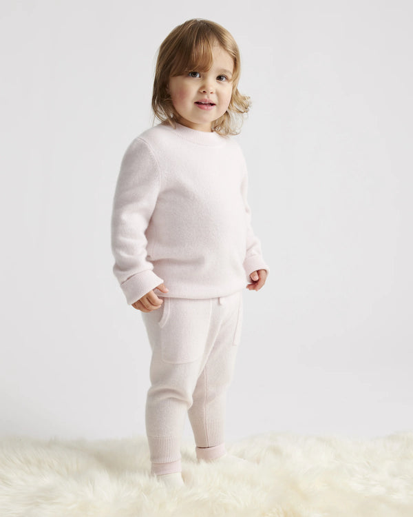Washable Cashmere Crewneck Sweater - 0-3M / Varsity Red