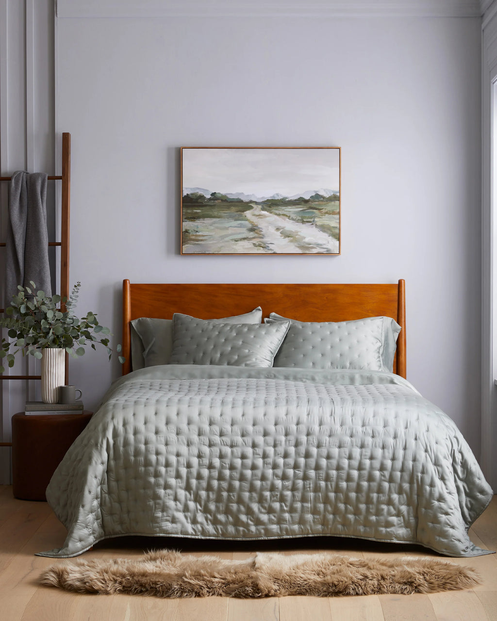 Bamboo Dream Quilt Set - Twin / Sage
