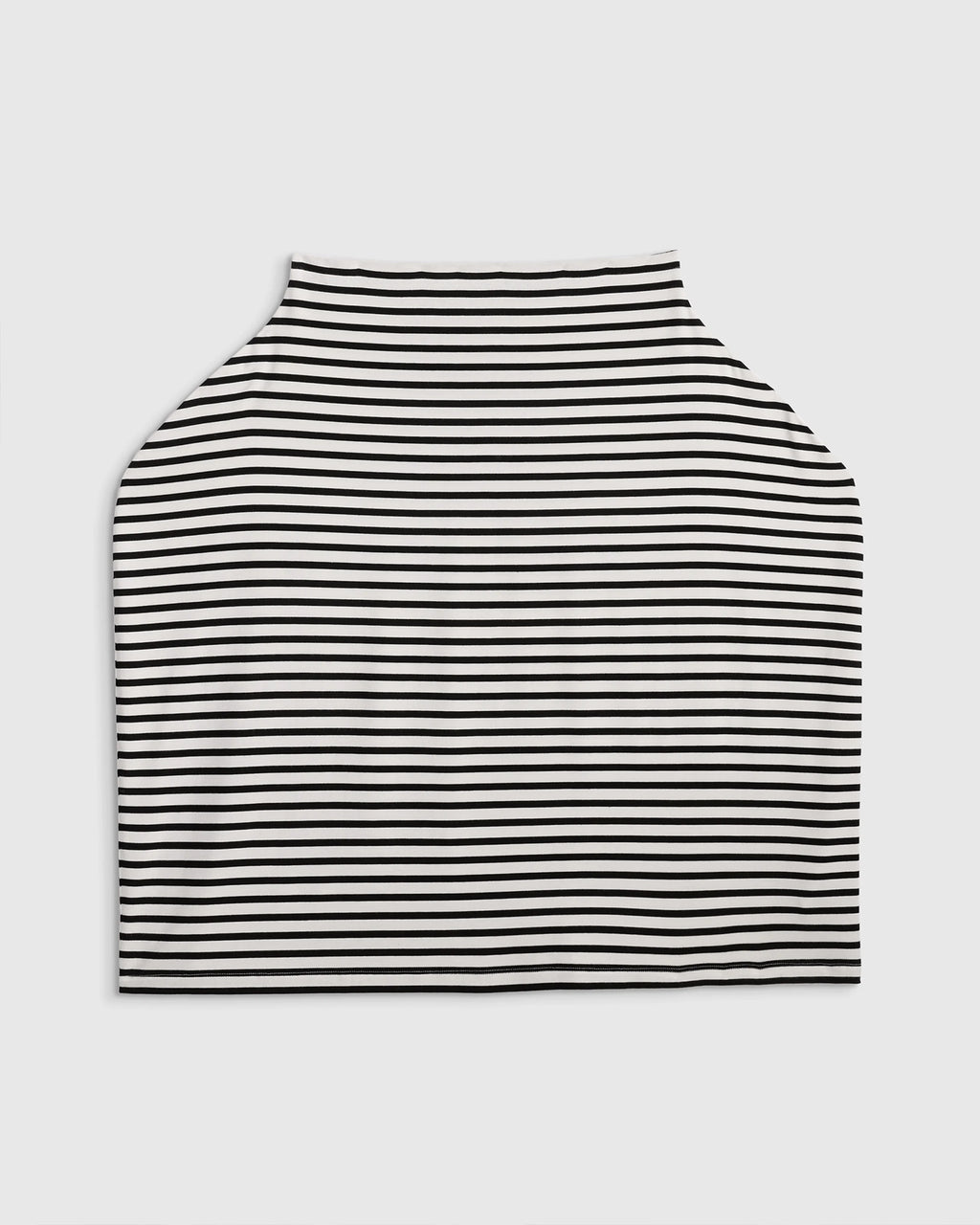 Bamboo 5-in-1 Multi-Use Cover - One Size / Black/White Stripe