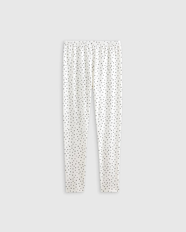 Organic Cotton Leggings - 2T / Red
