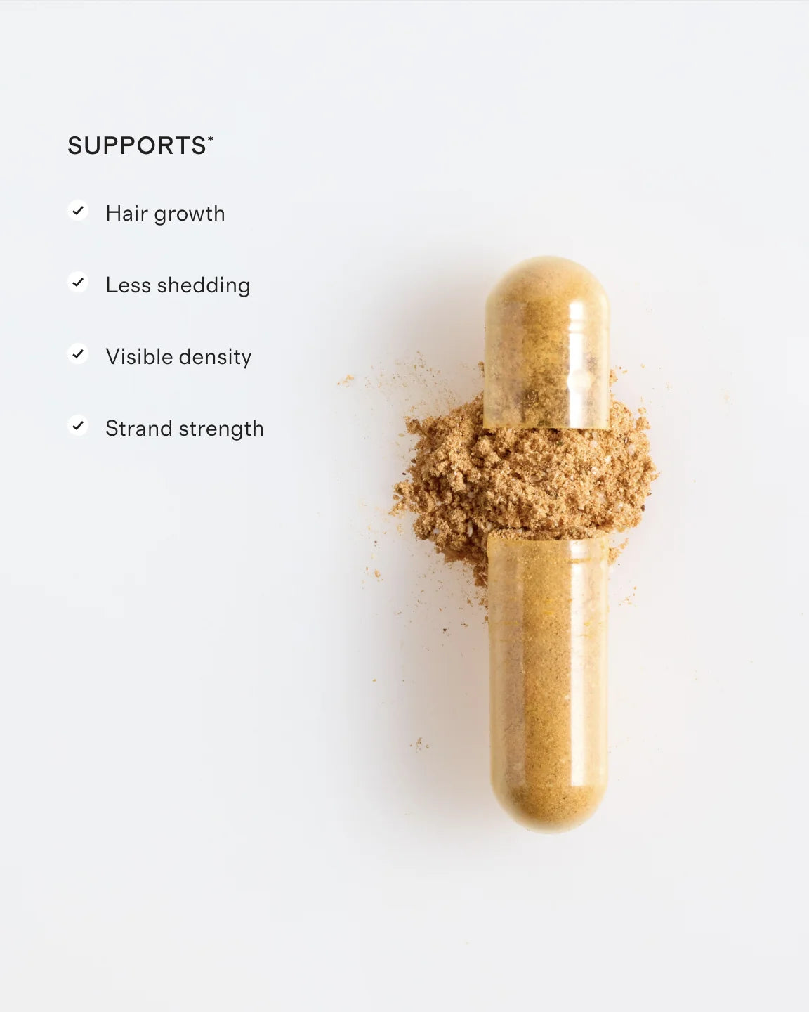 Women's Hair Support - 30 Servings / No Color Secondary image