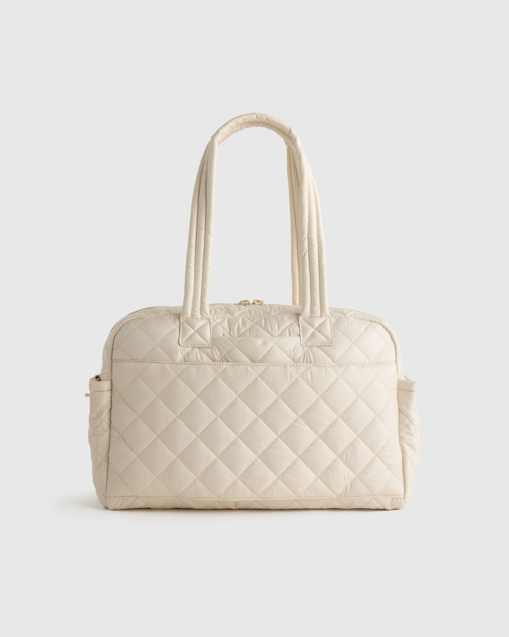 Transit Quilted Duffle Bag - One Size / Taupe Brown