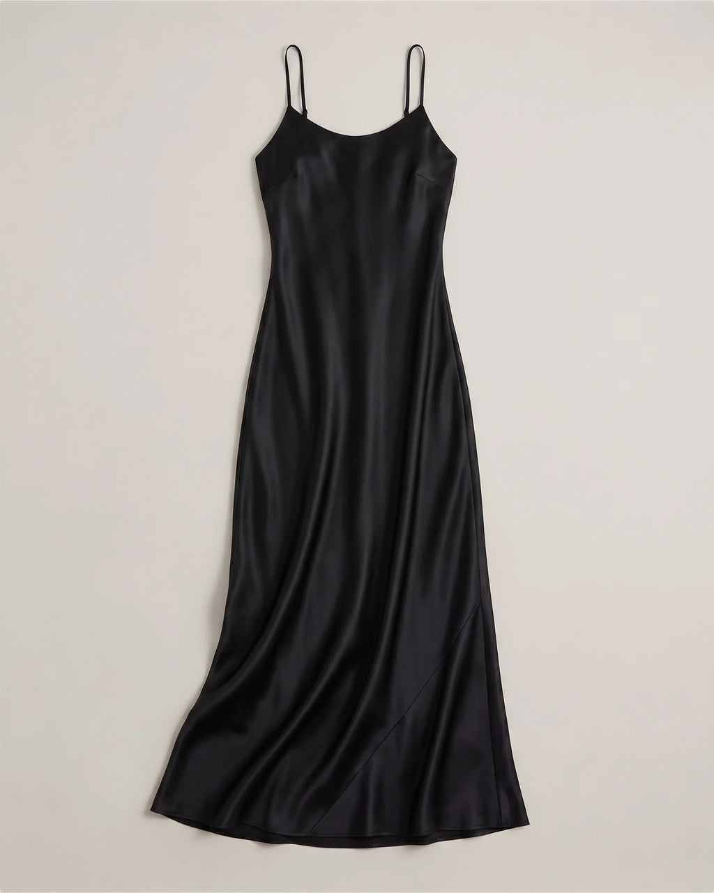 100% Washable Silk Maxi Slip Dress - XS / Cordovan Red Hibiscus
