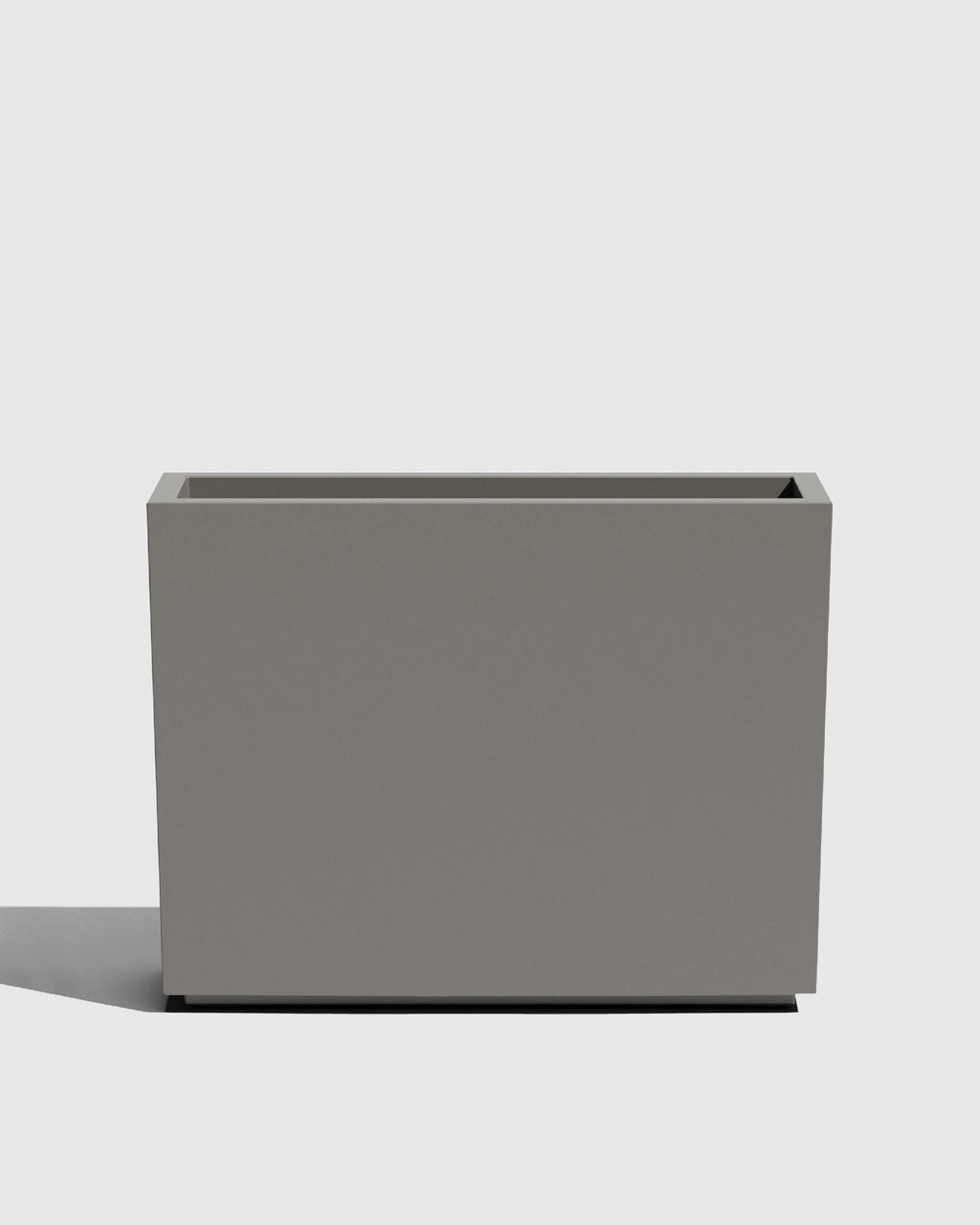 Block Series All Weather Rectangular Planter by Veradek - One Size / Black