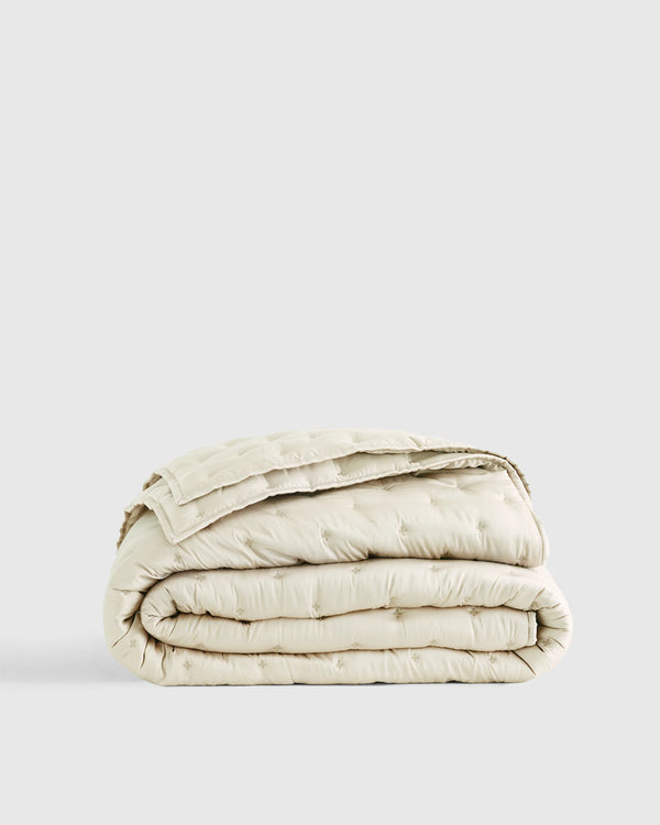 Bamboo Dream Quilt - Twin / Sage