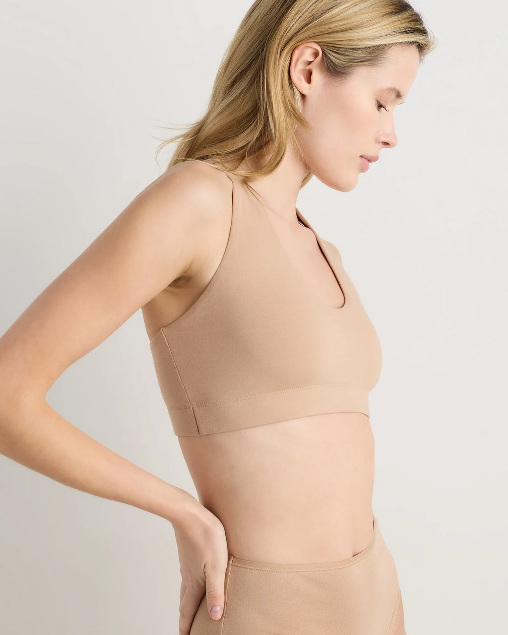 Organic Cotton Racerback Bralette (2-Pack) - XS / Black
