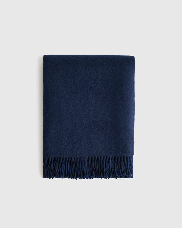 Mongolian Cashmere Throw - 50x60 / Heather Grey