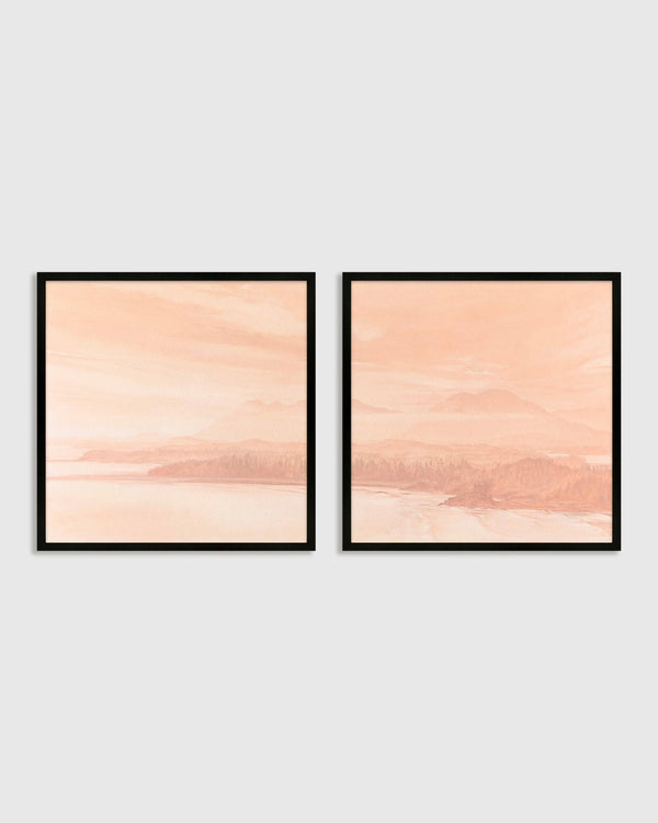 Meet Me by the Fire by Kristi McDonald - 21.25"x21.25" / Maple
