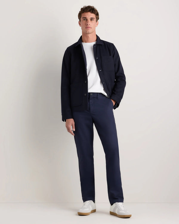 Organic Cotton Stretch Chino Pants - Straight - 30X30 / Stone