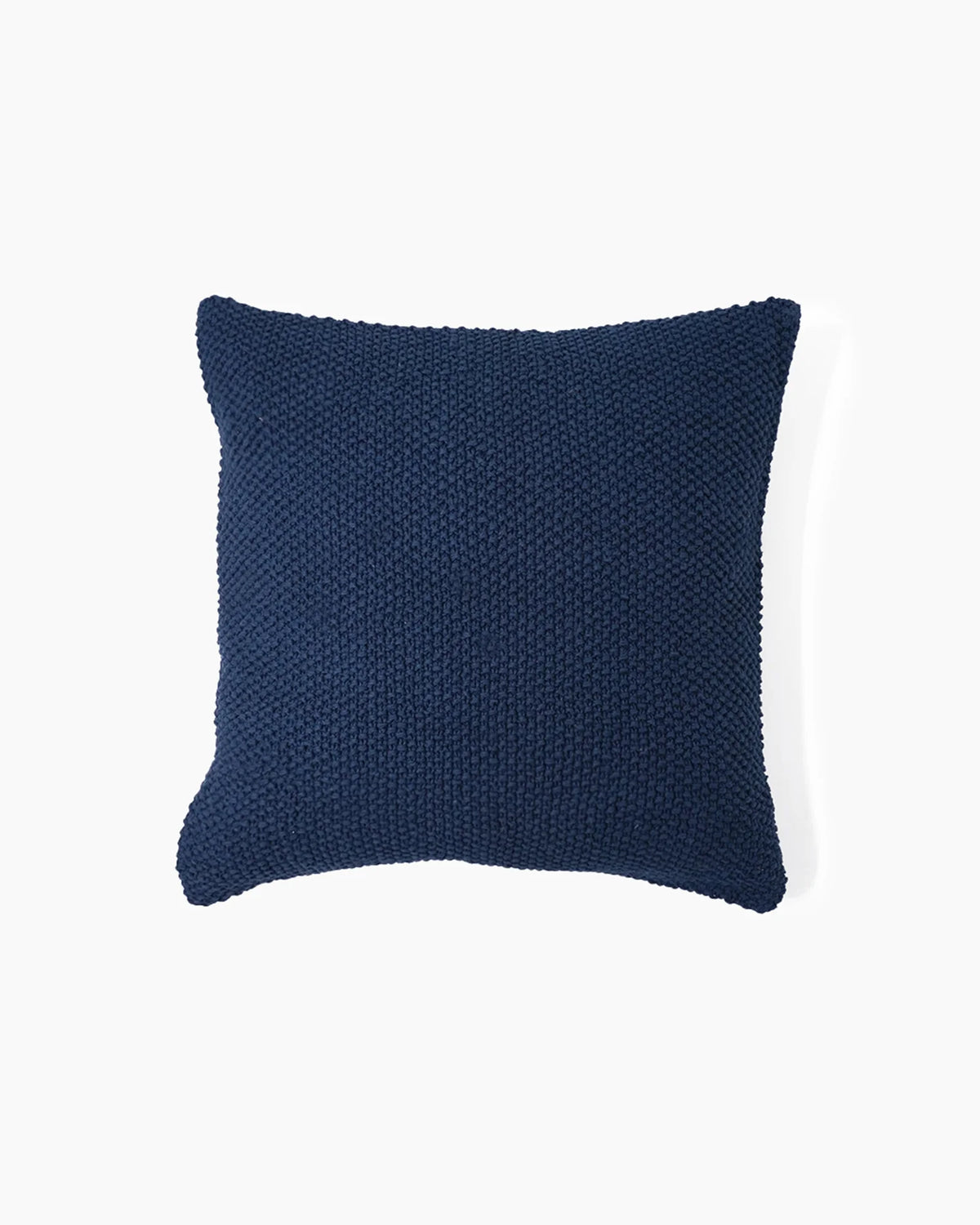 Textured Cotton Pillow Cover - Individual / Indigo Main image