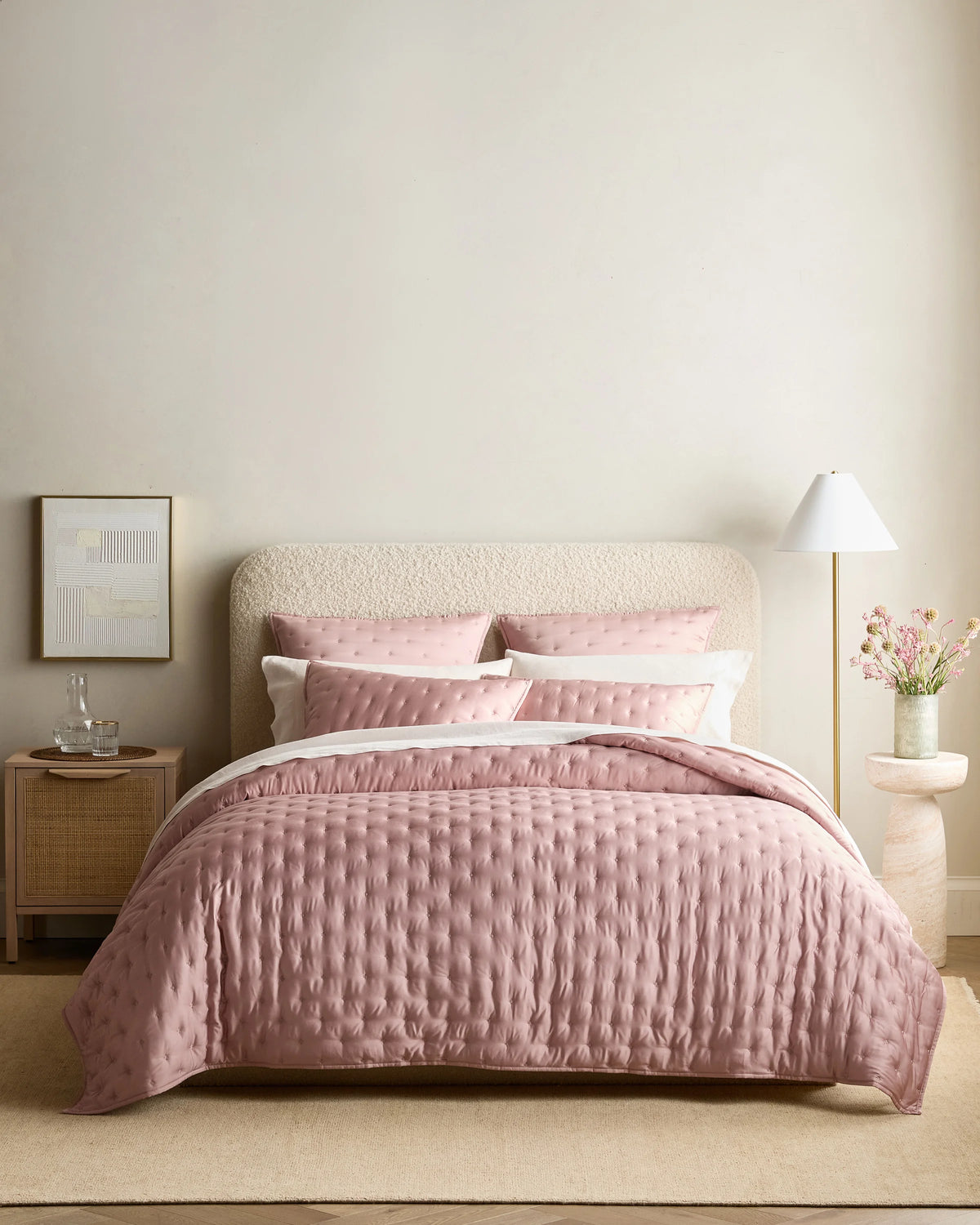 Bamboo Dream Quilted Sham Set - Standard / Sage