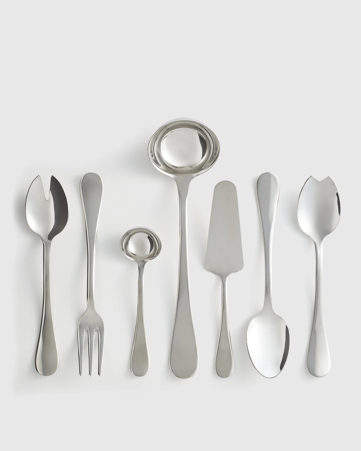 Brescia 7-Pc Serving Utensil Set by Mepra - One Size / Polished Stainless Steel Main image