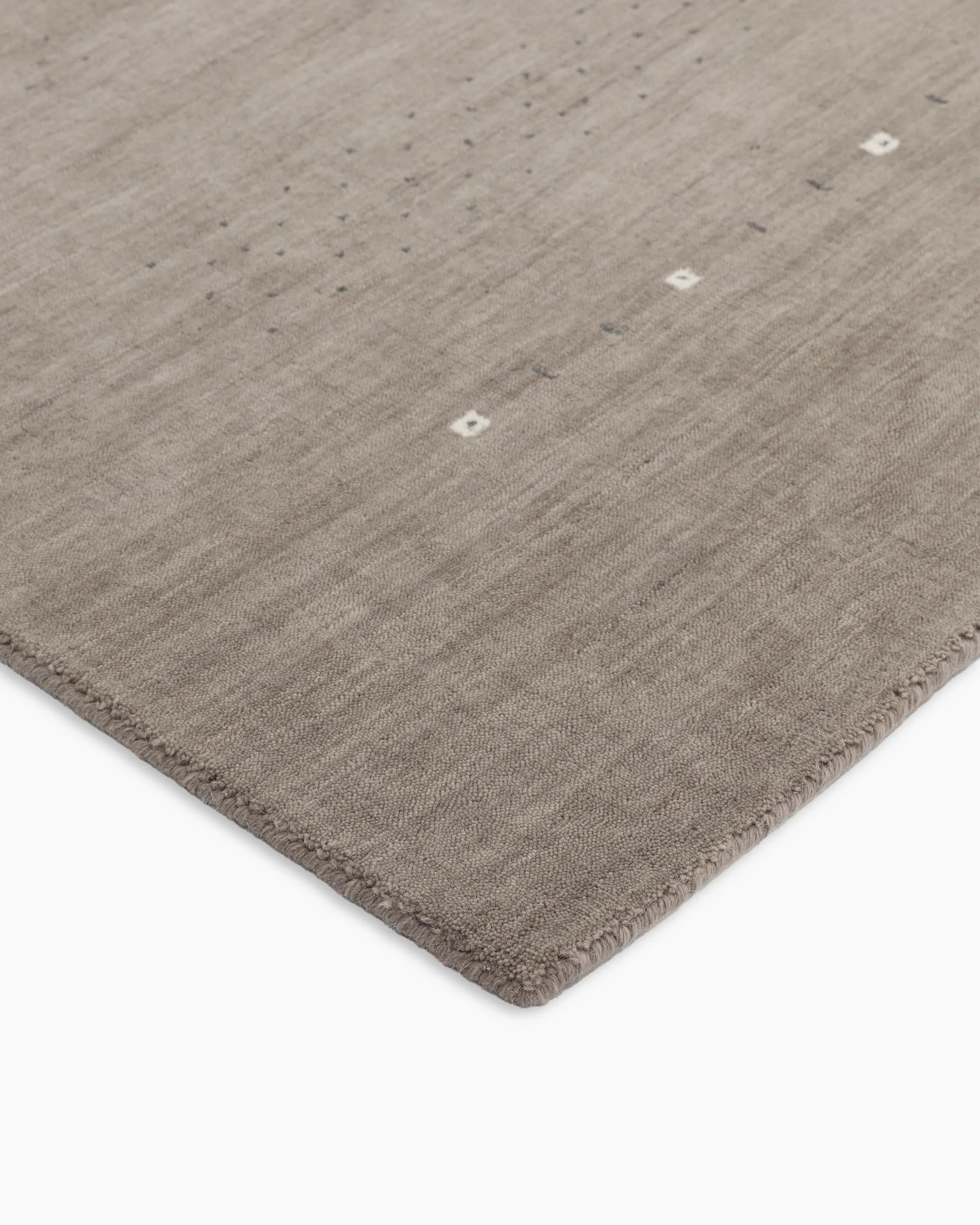 Indie Hand-Loomed Wool Rug - 5' x 8' / Taupe Secondary image