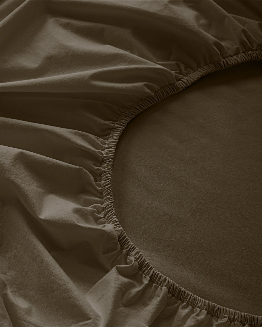 Organic Brushed Cotton Sheet Set - Twin / Toffee