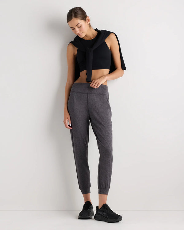 Ultra-Soft Mid-Rise Jogger - XS / Heather Charcoal