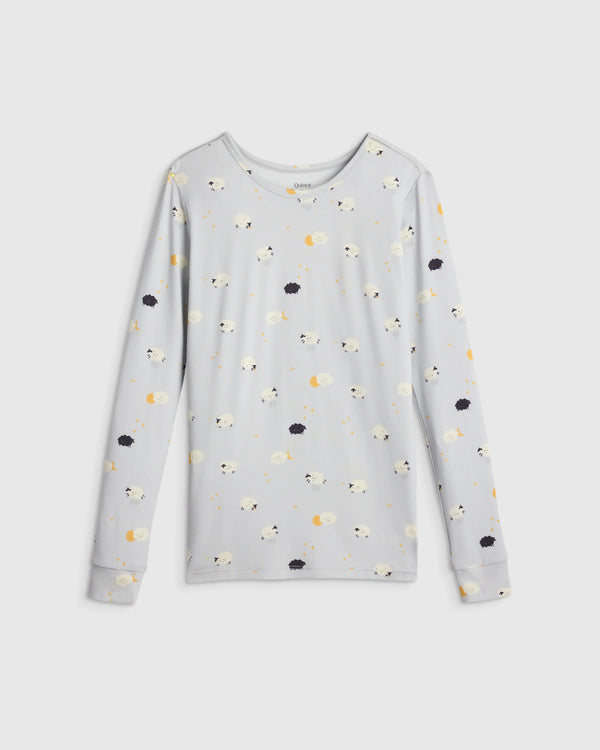 Bamboo Long Sleeve and Pant Pajama Set - 6 / Wildflower Dreams