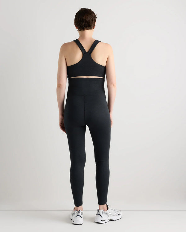 Ultra-Soft Maternity Legging - XS / Heather Black