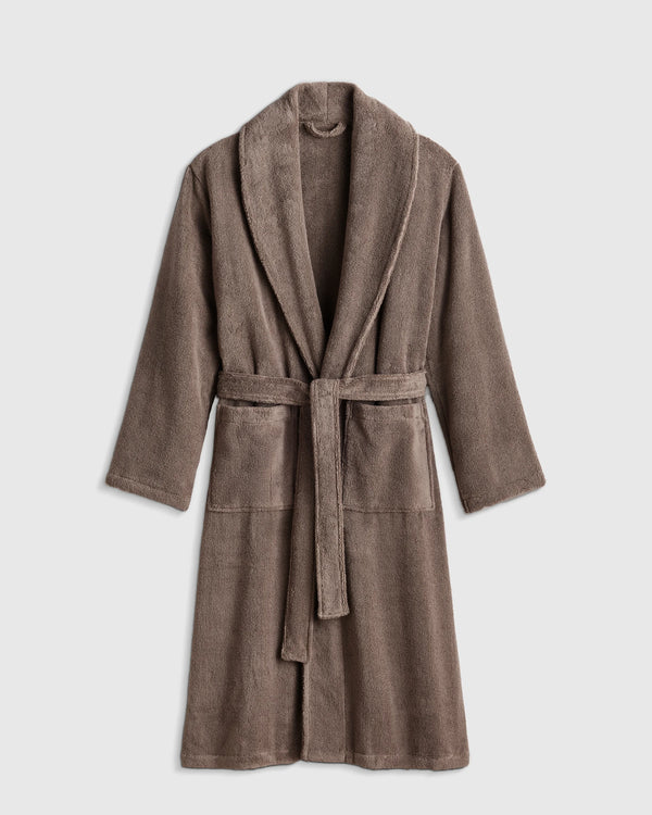 Turkish Cotton Terry Robe - XS / White