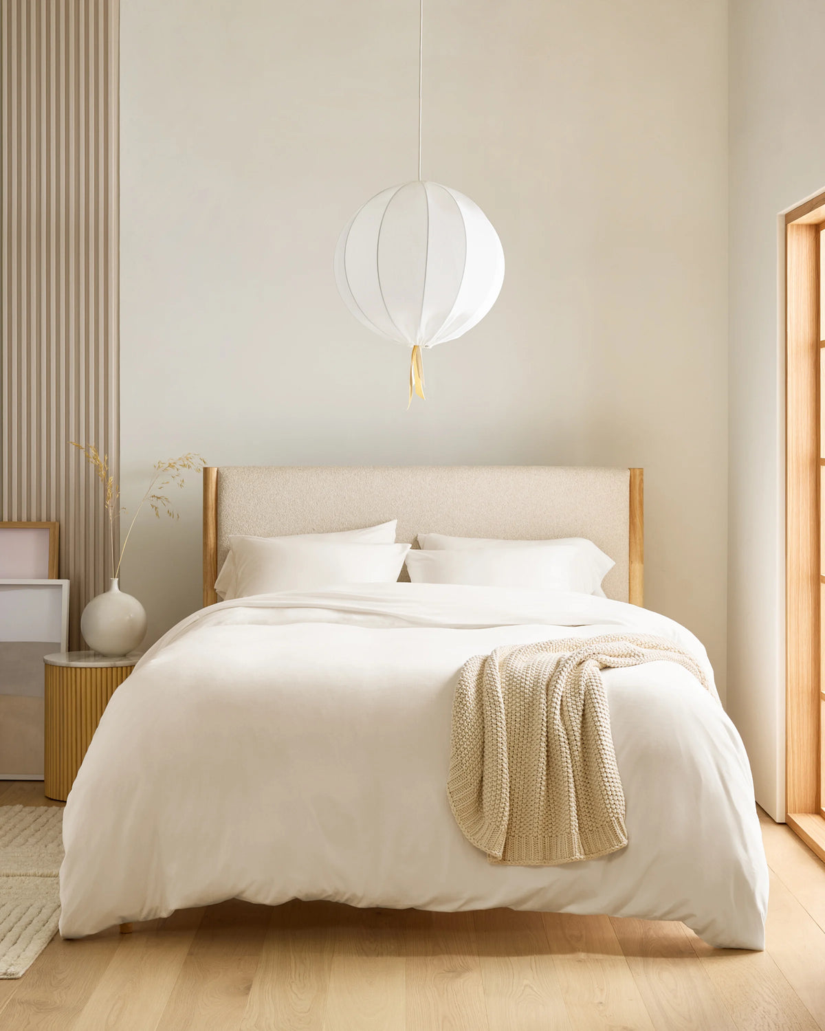 Organic Jersey Duvet Cover Set - Twin / Light Blue