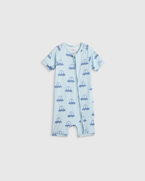 Bamboo Shortie Onesie Pajama - 2T / Sunshine