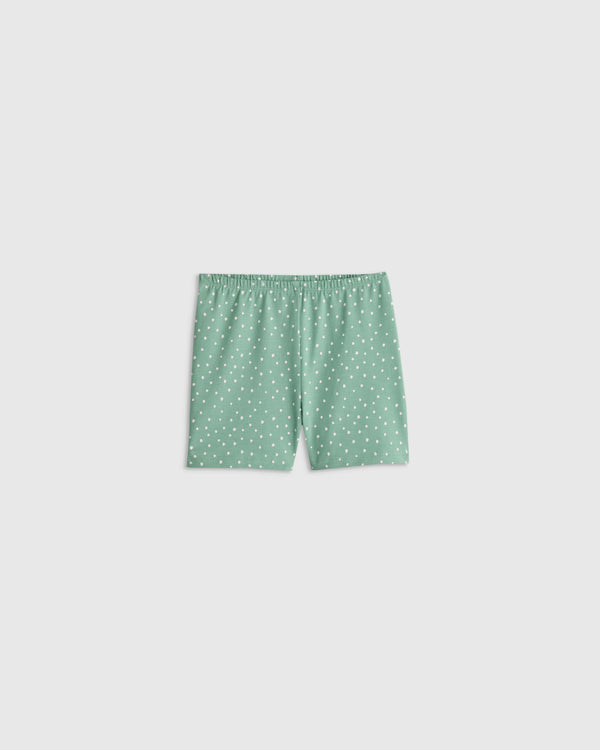 Organic Cotton Cartwheel Shorts - 2T / Bright Blush