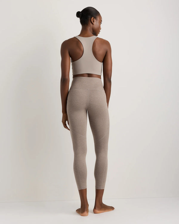 Ultra-Soft High-Rise Pocket Legging - XS / Heather Espresso