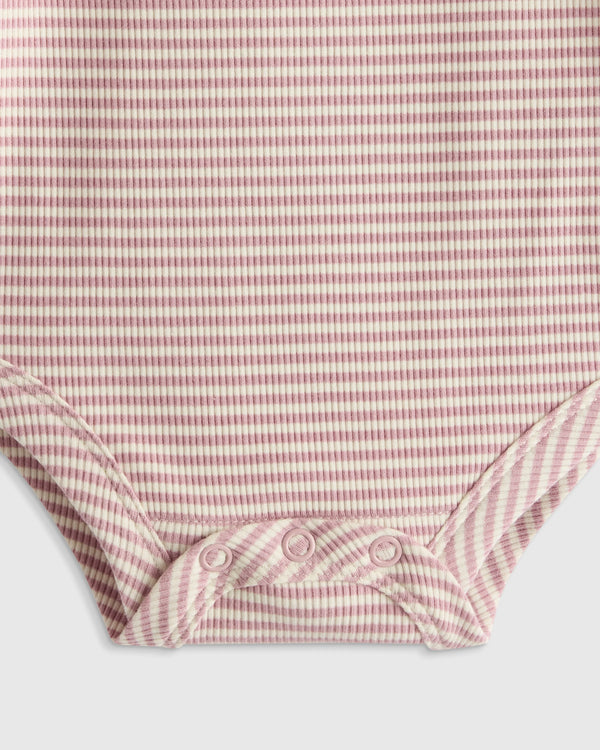 Softest Rib Short Sleeve Bodysuit - 0-3M / Deep Sea Blue