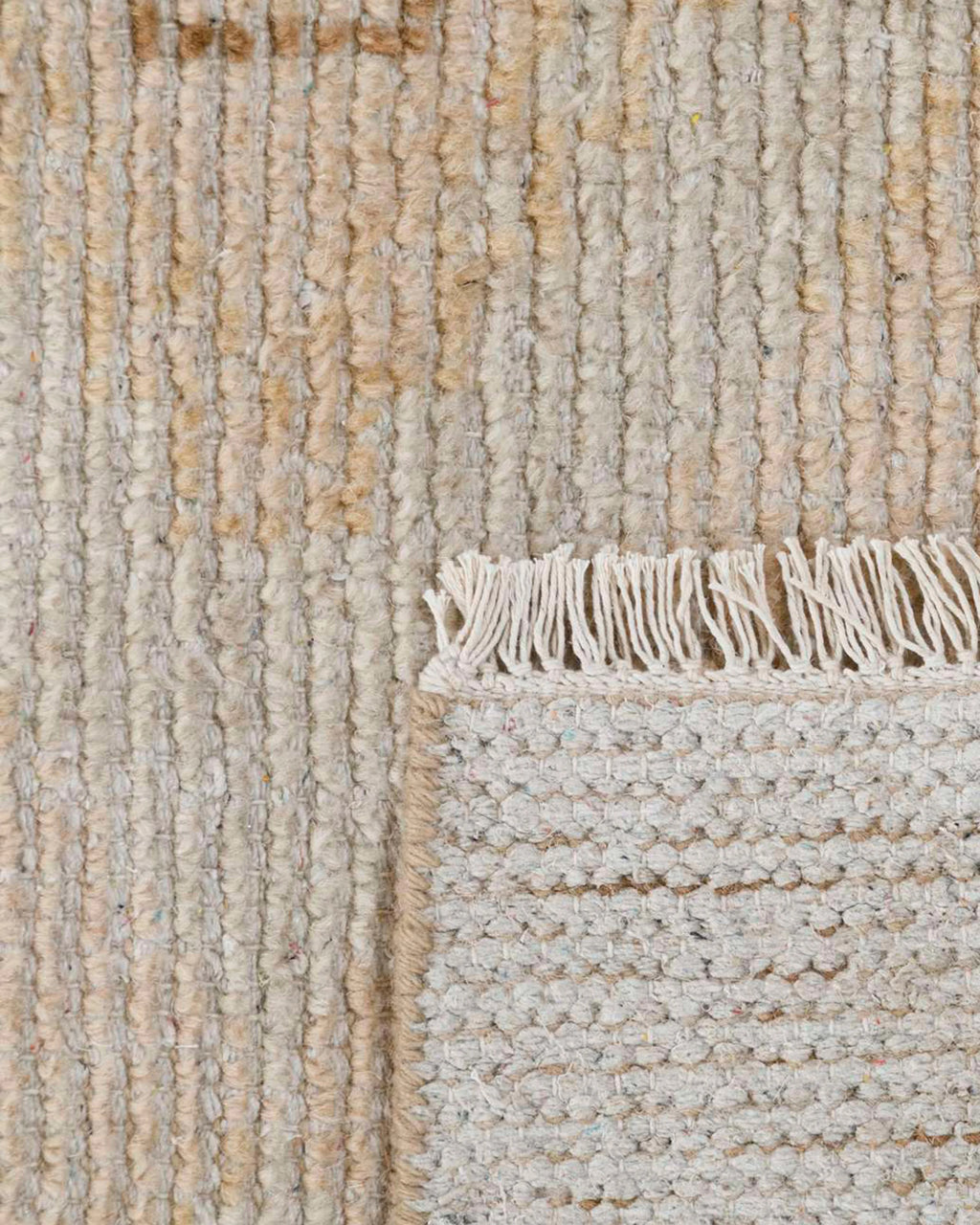 Verona Hand-Knotted Wool Rug - 5' x 8' / Neutral