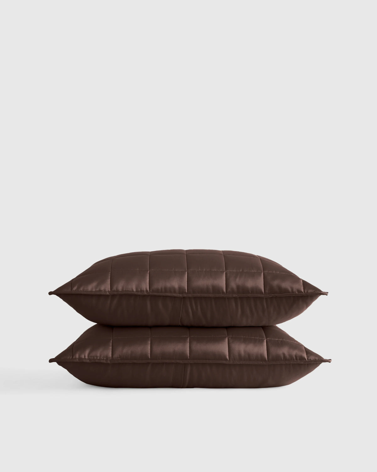 Bamboo Box Quilted Sham Set - Standard / Sage