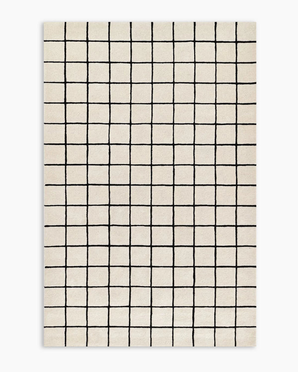 Bowie Wool Rug - 5' x 8' / Brown