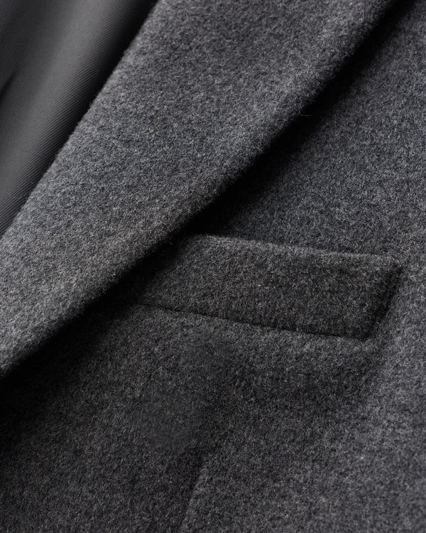 Wool Cashmere Overcoat - XS / Caramel