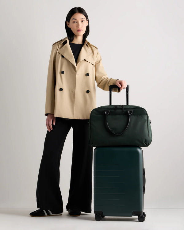 Voyage Nylon Split Travel Bag - One Size / Dark Green