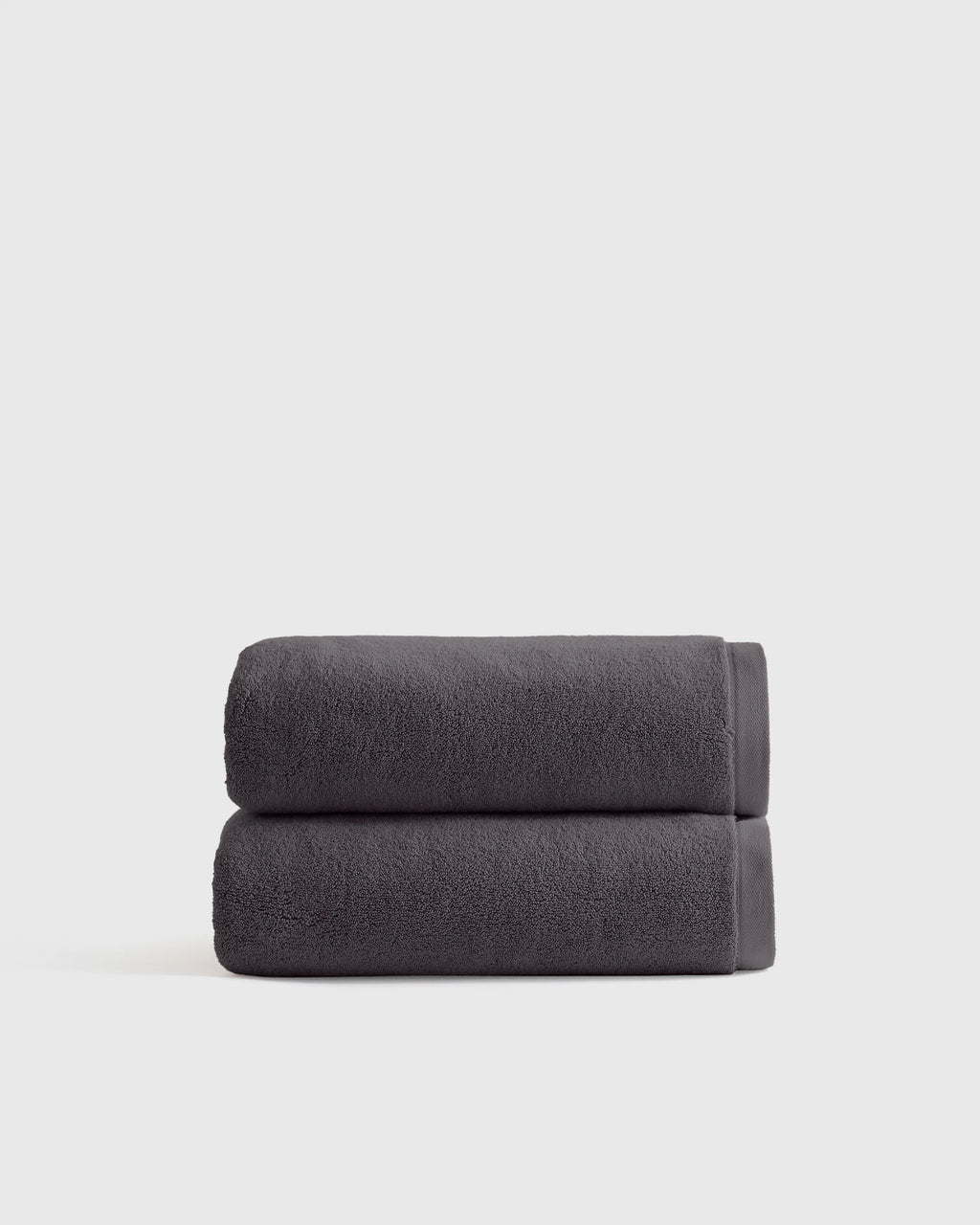 Plush Organic Turkish Cotton Bath Towel (Set of 2) - One Size / White