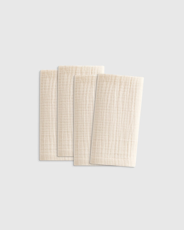 Organic Cotton Gauze Napkins - One Size / Chocolate