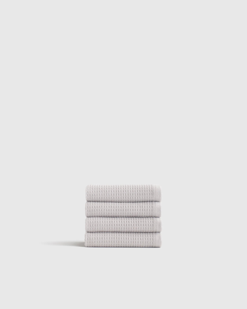 Turkish Waffle Terry Washcloth (Set of 4) - One Size / Ivory