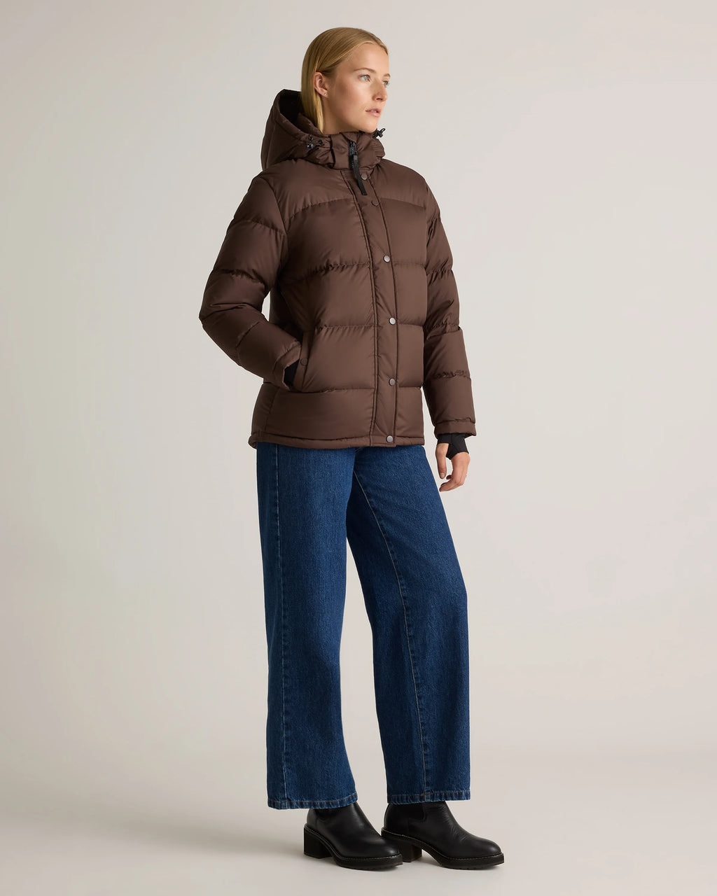 Responsible Down Puffer Jacket - XS / Sea Spray Green