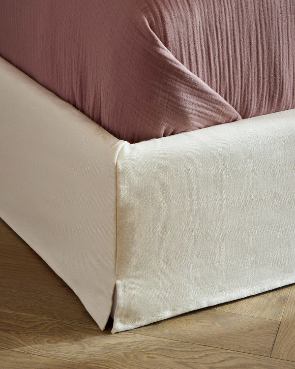 Slipcover Bed in 100% Linen - Full / Flax