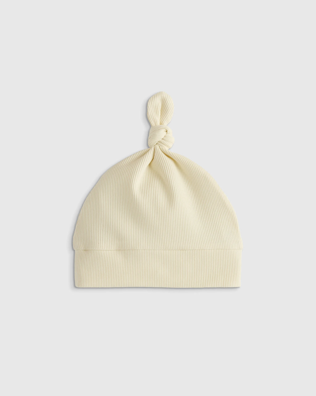 Softest Rib Hat (2-Pack) - 0-6M / Ivory/Grey Stripe