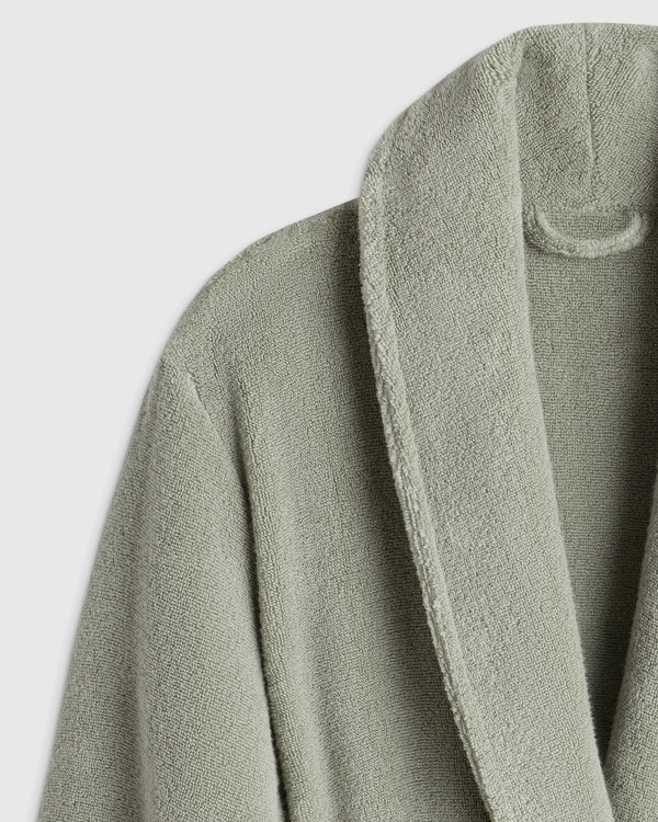 Turkish Cotton Terry Robe - XS / White