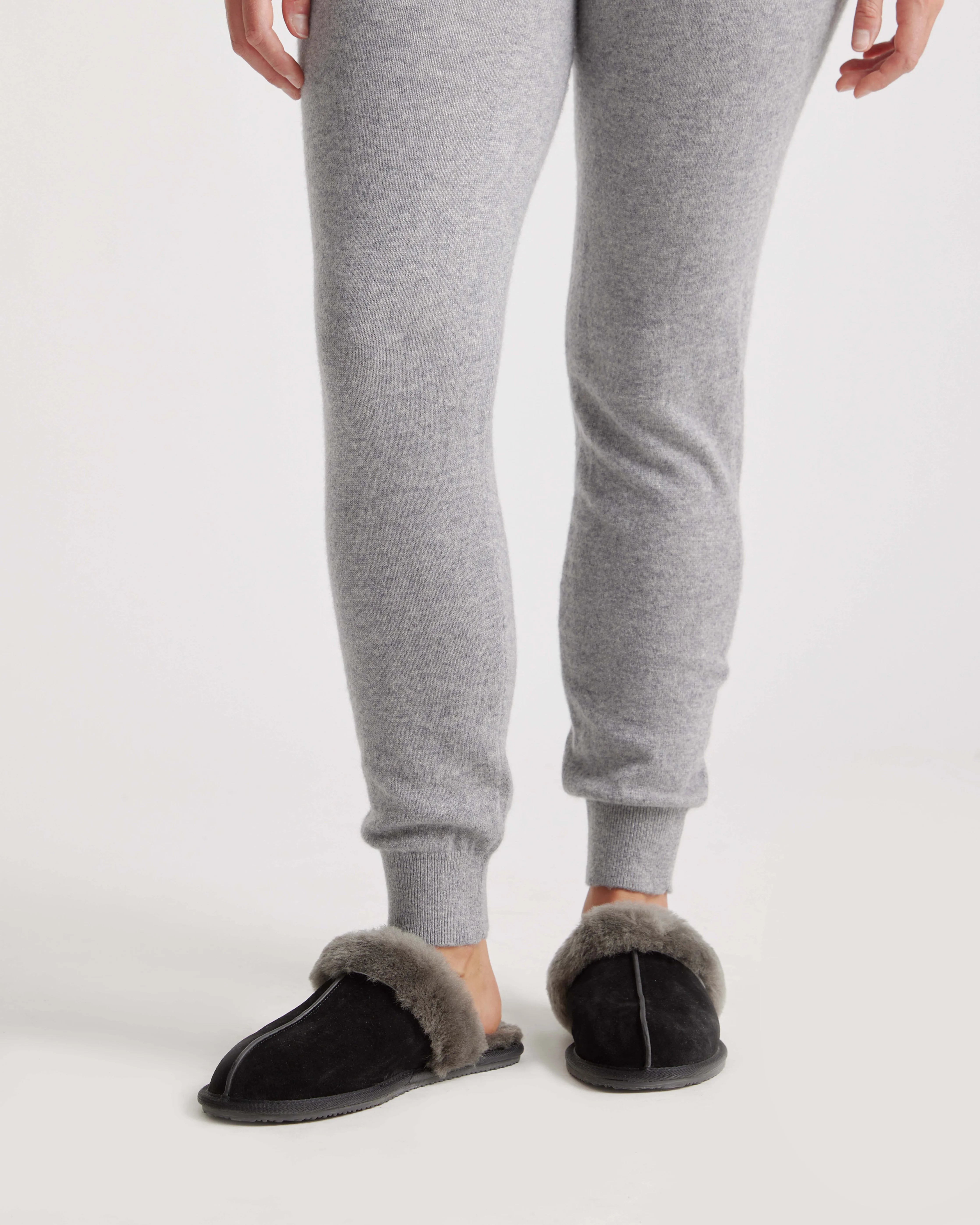 Australian Shearling Scuff Slipper - 6 / Black Secondary image