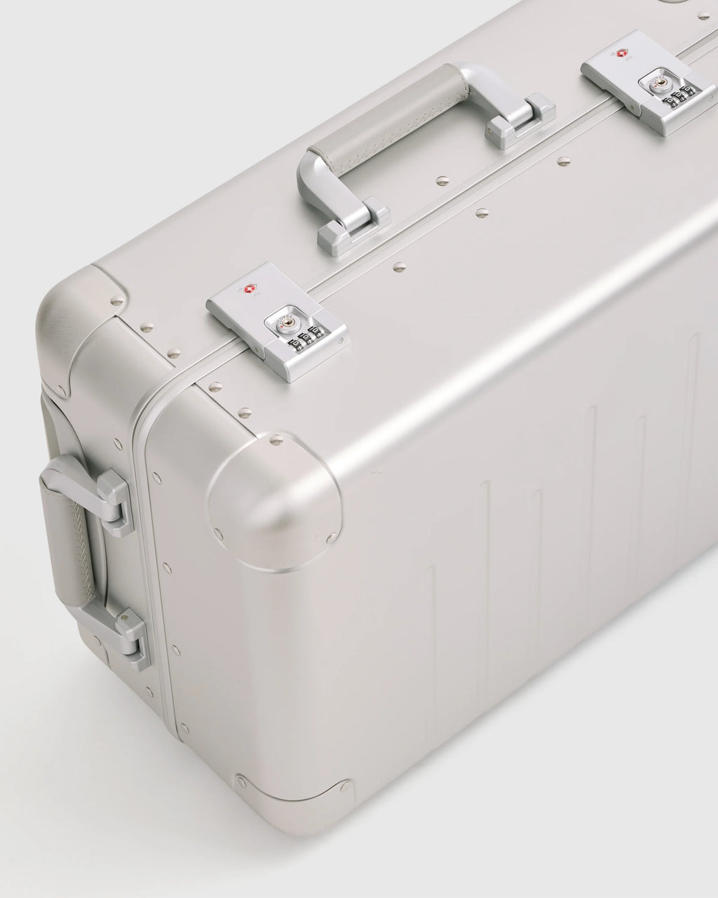 Aluminum Carry-On Suitcase - One Size / Black