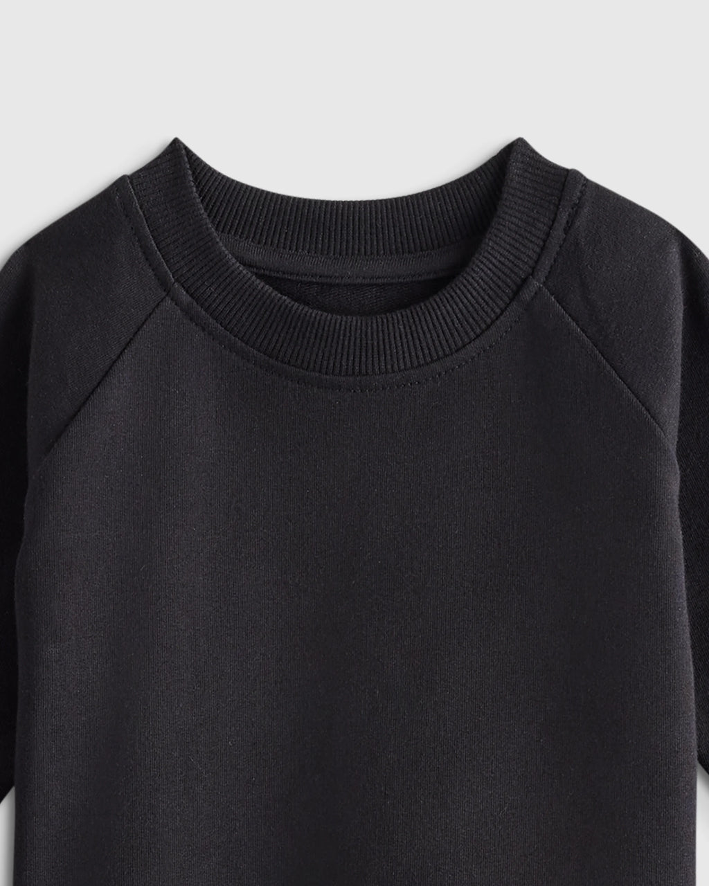 Organic Cotton French Terry Crew Neck Sweatshirt - 3-6M / Blue Stars
