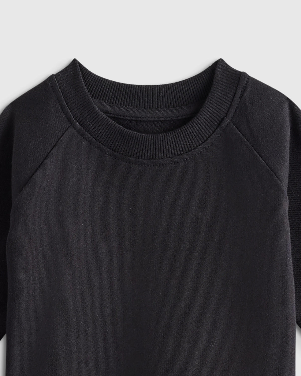 Organic Cotton French Terry Crew Neck Sweatshirt - 3-6M / Blue Stars
