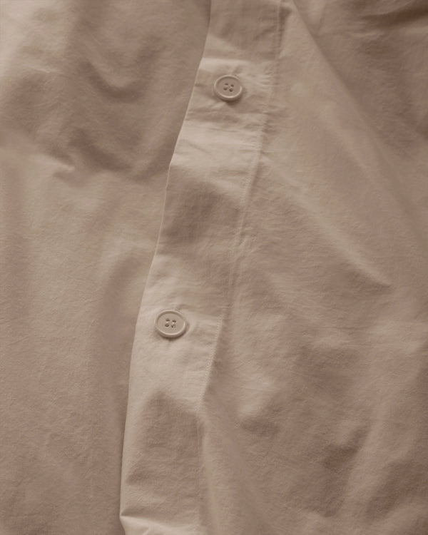 Organic Brushed Cotton Duvet Cover Set - Twin / Toffee